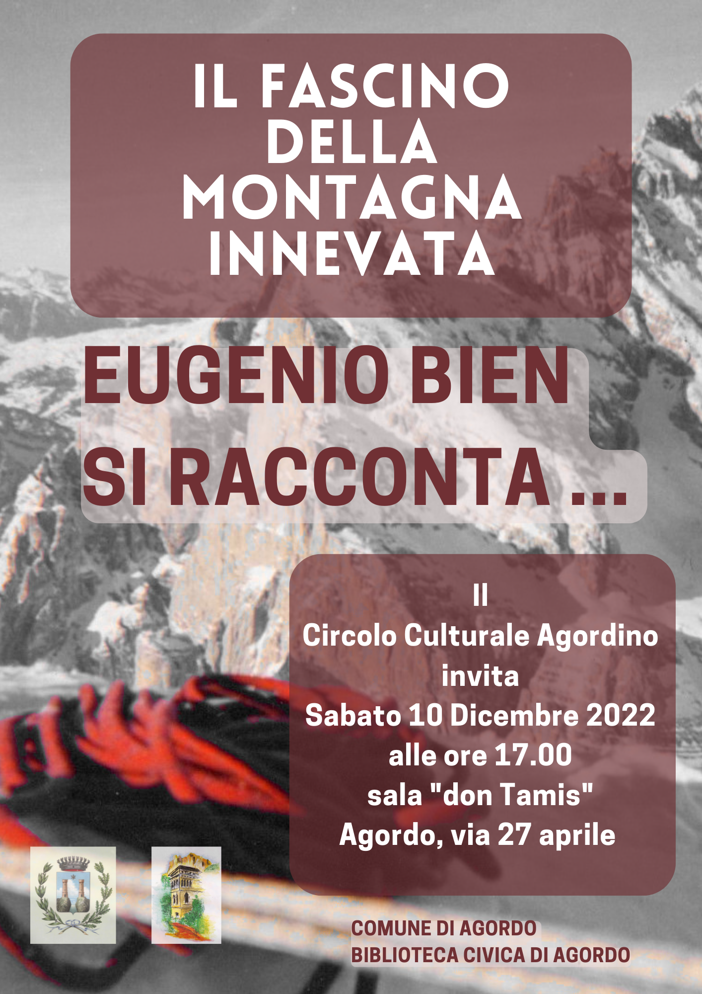 Il fascino della montagna innevata