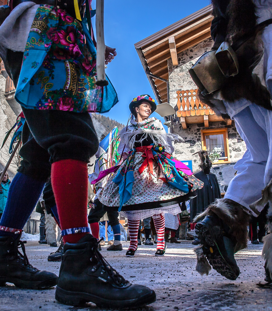 Carnevale a Laste di Rocca Pietore